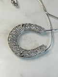 Reserved Edwardian Platinum Diamond Necklace