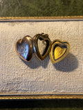 Victorian 15ct Gold Double Heart Locket