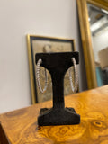 Certified 3ct Natural Diamond Inside and Out Hoop Earrings