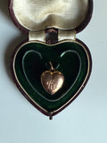 Victorian 15ct Gold Double Heart Locket