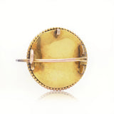 Victorian 18kt Gold Essex Crystal Brooch and Pendant