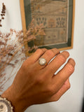 Georgian Cobblestone Old Cut Diamond Ring
