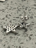 1ct Diamond Double Star Earrings
