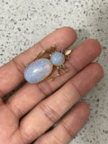Vintage Gold Opal Bug Brooch