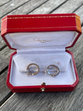 Cartier Diamond Love Earrings in 18ct White Gold