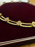 Exceptional Victorian 15ct Gold Diamond Collar