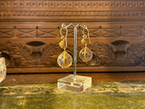 Victorian Rock Crystal “Pool of Light”Earrings