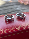 Cartier Diamond Love Earrings in 18ct White Gold