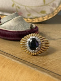 Private Sale Natural Sapphire Bombe Ring