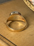 Georgian Cobblestone Old Cut Diamond Ring