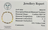 Exceptional Victorian 15ct Gold Diamond Collar