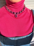 Art Deco Amethyst Riviere Necklace & Earring Suite, 1930s–1940s