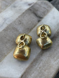 Georgian 15ct Gold Amethyst Cufflinks