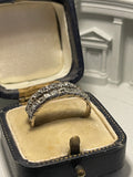 Georgian Double Row Diamond Ring