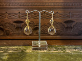 Victorian Rock Crystal “Pool of Light”Earrings