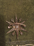 Victorian Diamond Star Brooch and pendant