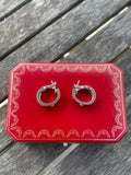 Cartier Diamond Love Earrings in 18ct White Gold