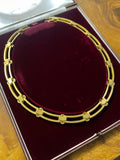 Exceptional Victorian 15ct Gold Diamond Collar