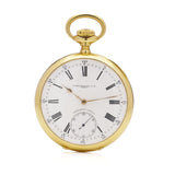 Patek Philippe 18kt. gold Gondolo open - face pocket watch