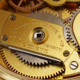 Patek Philippe 18kt. gold Gondolo open - face pocket watch