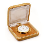 Patek Philippe 18kt. gold Gondolo open - face pocket watch