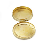 Tessiers Ltd. vintage silver gilt jewellery box, 1977