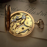 Patek Philippe Chronometro Gondolo 18kt Gold Openface Pocket Watch, 1900s
