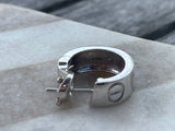 Cartier Diamond Love Earrings in 18ct White Gold