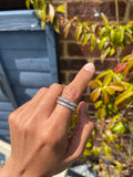 Georgian Double Row Diamond Ring