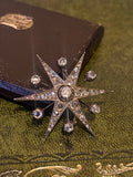 Victorian Diamond Star Brooch and pendant