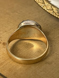 Georgian Cobblestone Old Cut Diamond Ring