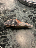 Pt 3 Vhernier Rock Crystal Shell Brooch