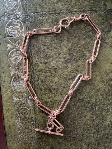 2/3 Private sale Gold trombone chain