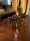 Georgian Black Dot Paste Tiara