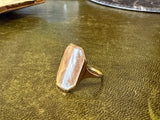 Georgian Sentimental French Hairwork Ring