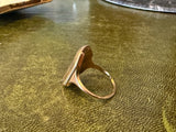 Georgian Sentimental French Hairwork Ring