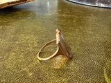Georgian Sentimental French Hairwork Ring