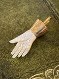 Victorian Mother of Pearl Hand Pendant
