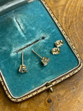 1.49ct Brilliant Cut Diamond Stud Earrings in 14ct Yellow Gold
