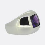 Boucheron Amethyst Single-Stone Ring