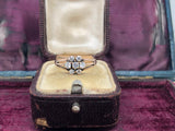 Vintage Diamond Cluster Ring