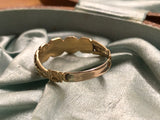 Reserved Georgian Five Stone Half Hoop Ring