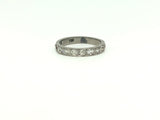 Old Cut Diamond 1/2 Eternity Ring