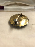 Georgian Garnet, Amethyst and Pearl Brooch
