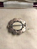 Victorian Amethyst Mourning Brooch 1842
