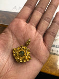 Georgian Gold Pendant / Brooch with Locket Back