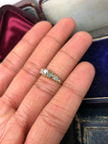 19th Century Rose Cut Diamond Ring