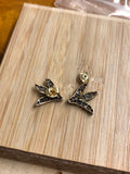 Old Cut Victorian Diamond Earrings 2/2