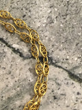 Antique Limoges Enamelled Lady on 18ct Chain
