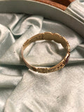 Reserved Georgian Five Stone Half Hoop Ring